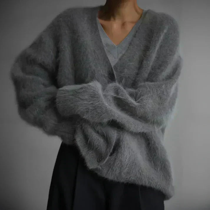 NORA - ELEGANT CROPPED CASHMERE SWEATER