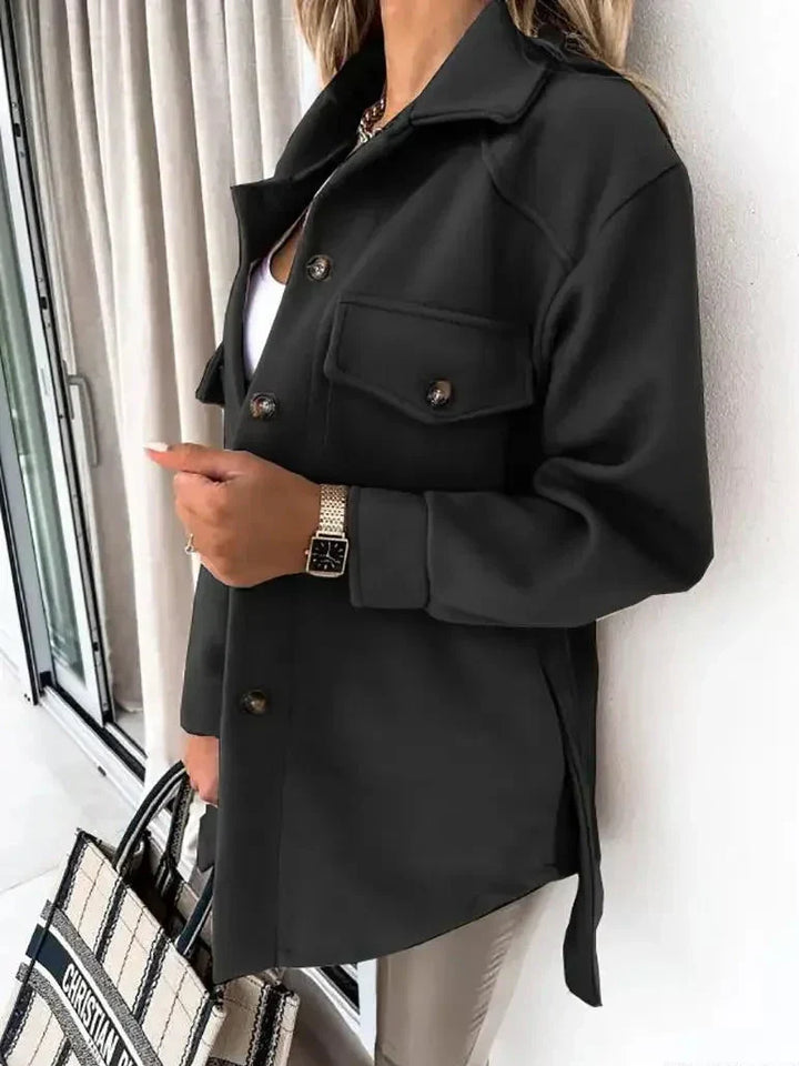 VESKA - REFINED RELAXED-FIT JACKET
