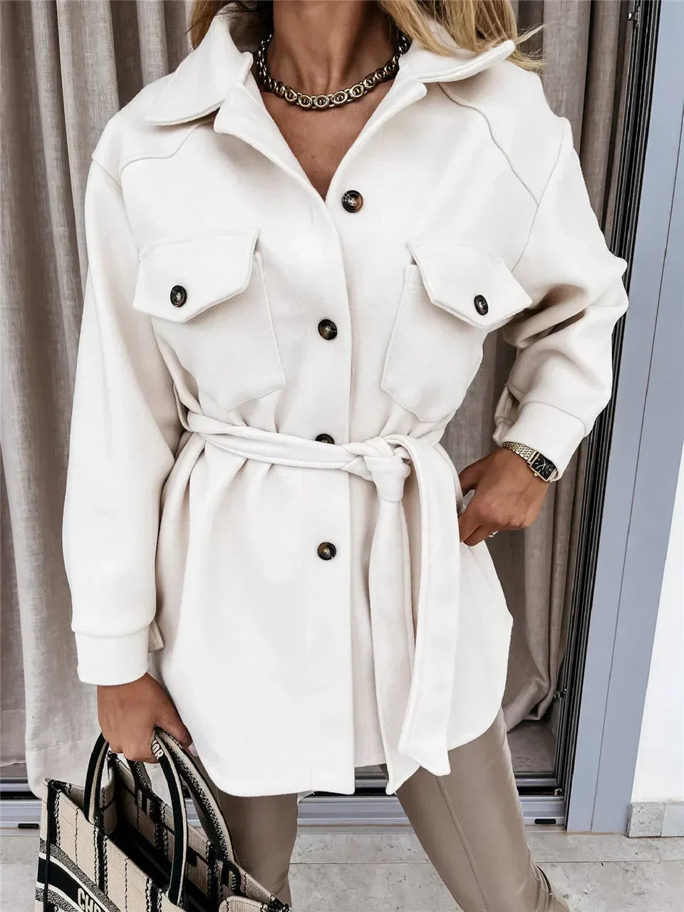 VESKA - REFINED RELAXED-FIT JACKET