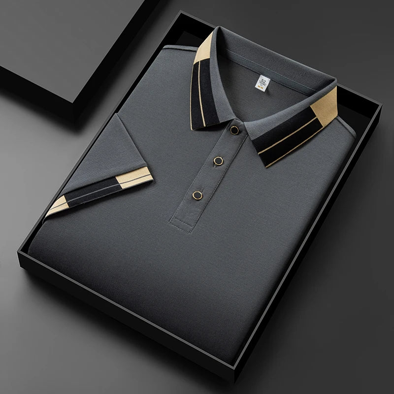 VALDEMOR - CLASSIC POLO SHIRT WITH CONTRAST EDGES
