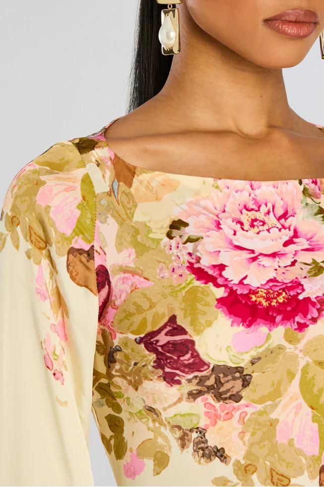 KORINA - ELEGANT ESCAPE FLORAL DRESS