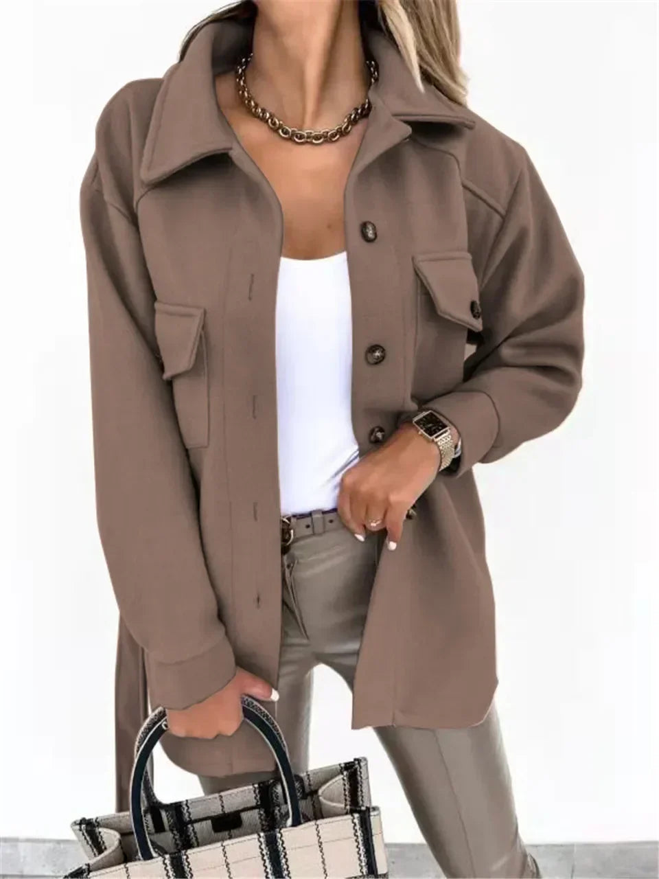 VESKA - REFINED RELAXED-FIT JACKET