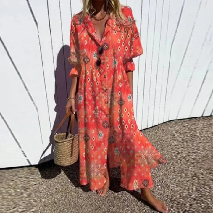 JONAH - COLORBURST BLOOM DRESS