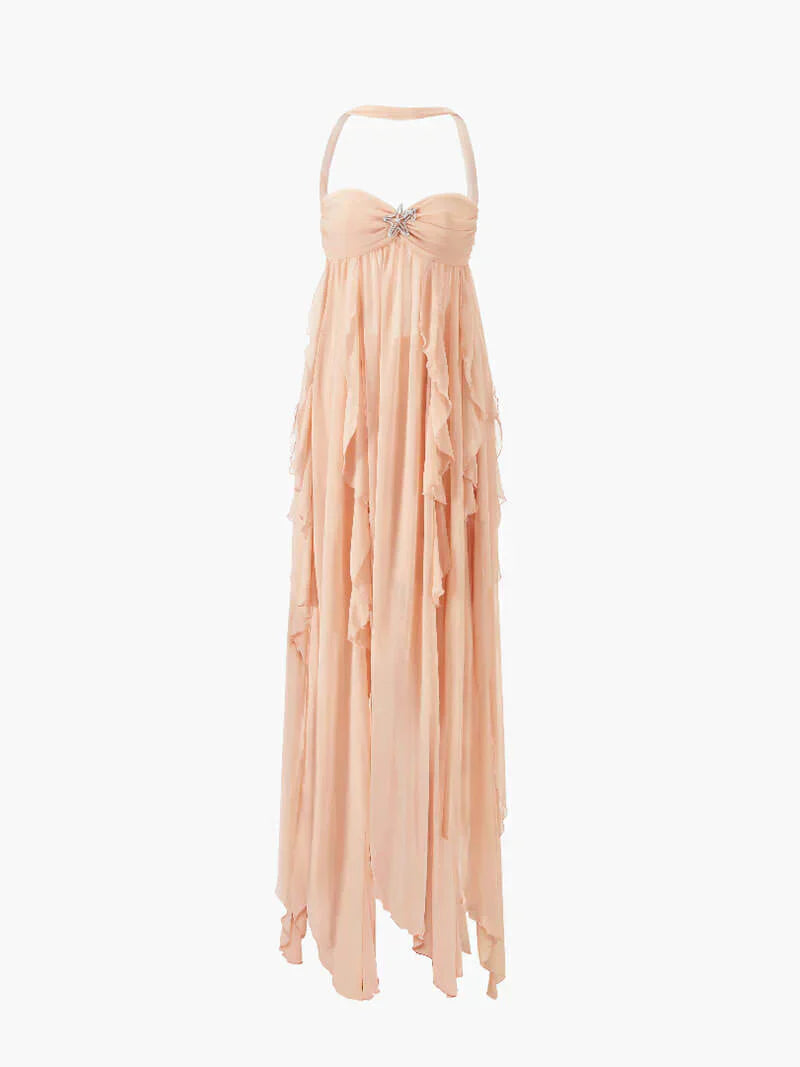 FAIRYJANE - ELEGANT LACE MAXI DRESS