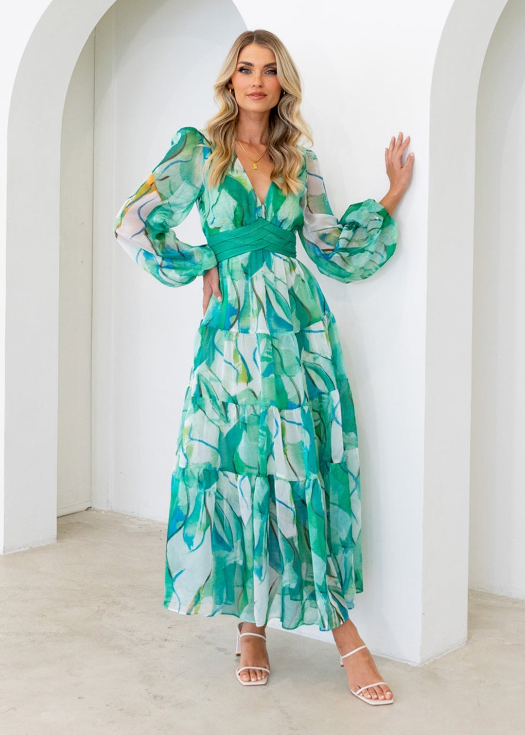 MONA - COLOURFUL SUMMER DRESS