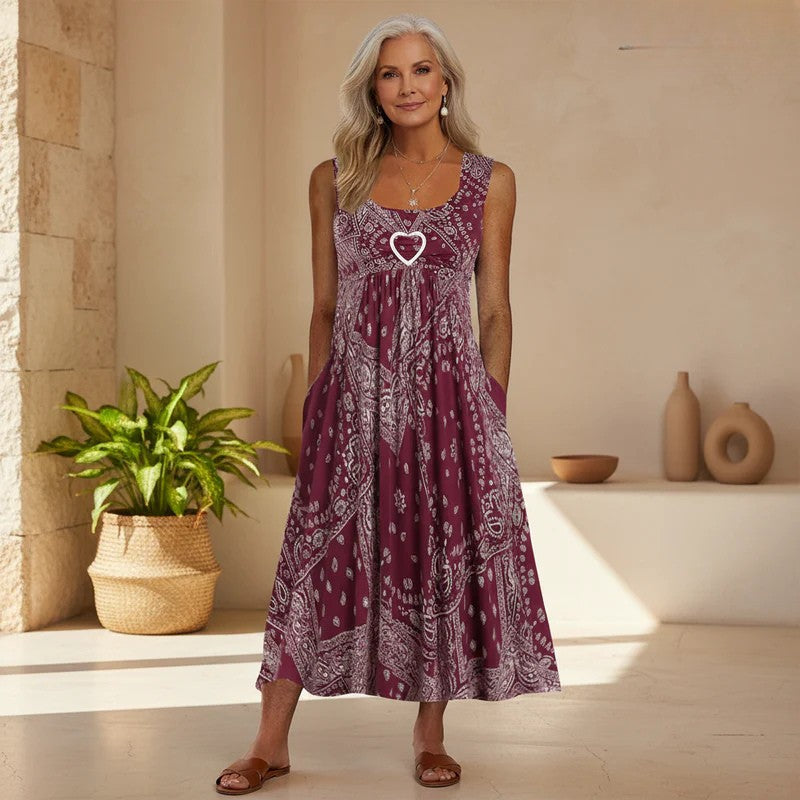 Aida - Vintage Heart Dress