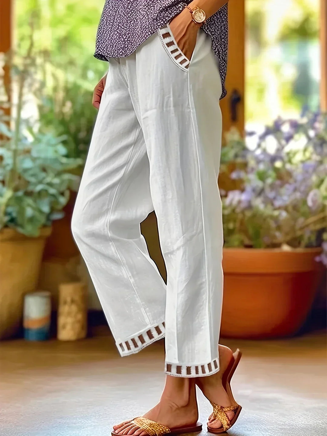 TRIXIE - MODERN LINE CROPPED PANTS