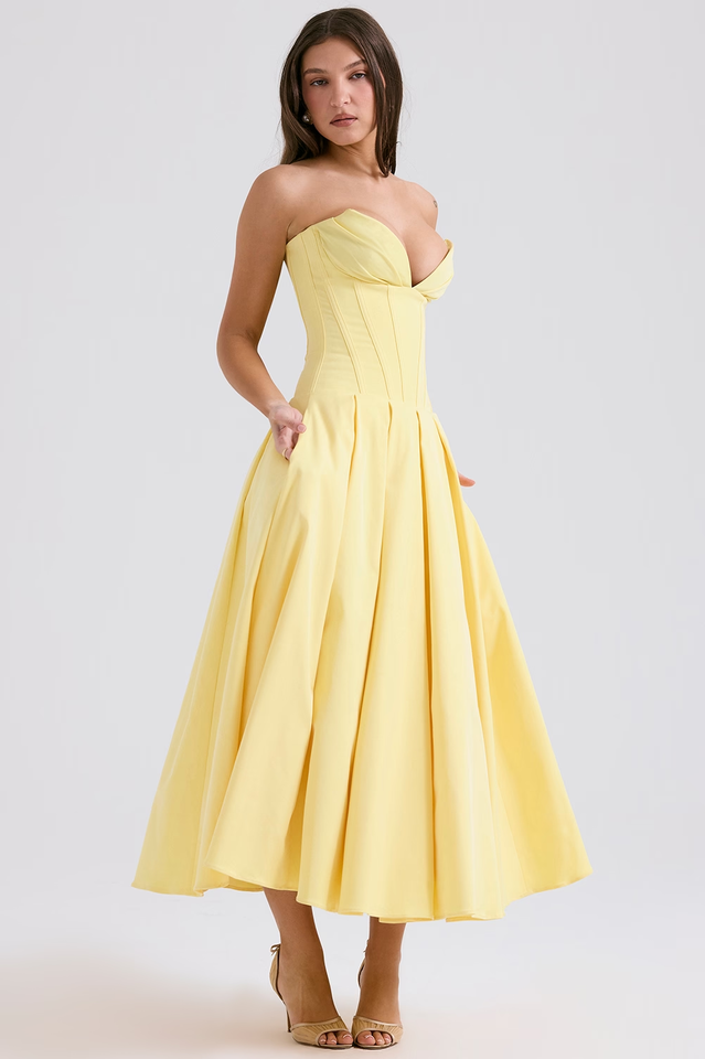 BETHY - CLASSIC BLACK PARTY DRESS