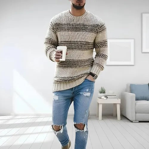 JAMESON - BOLD TEXTURED MEN'S PULLOVER