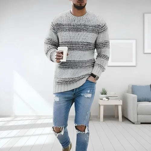 JAMESON - BOLD TEXTURED MEN'S PULLOVER
