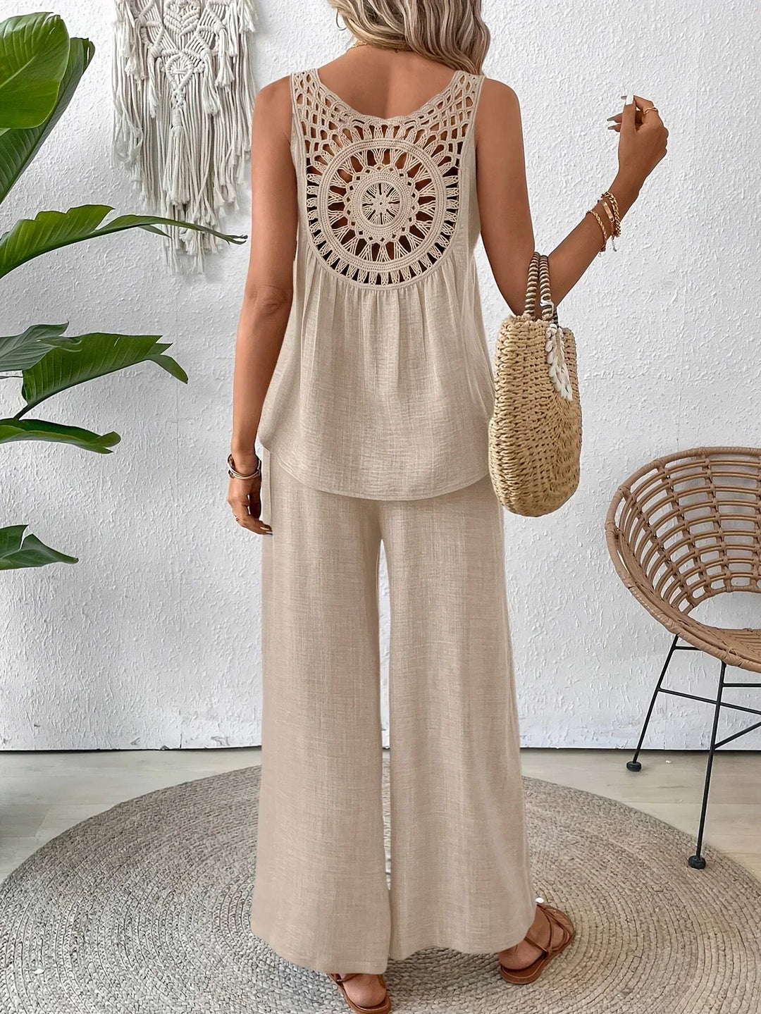 QUITA - ALL-DAY CHIC TANK AND PANTS PAIR