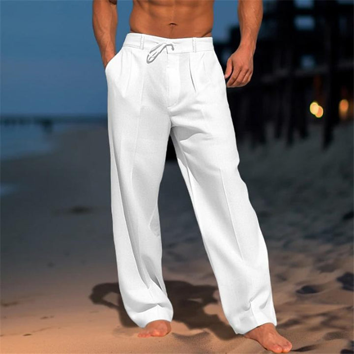 BILL - LINEN PLAIN PANTS