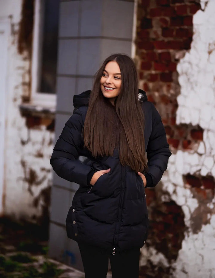 PEBBLES - VELVET SNOWFALL OVERCOAT