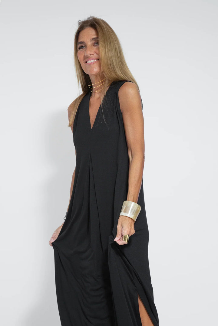 VIVIEN - FIGURE FLATTERING DRESS WITH VEST