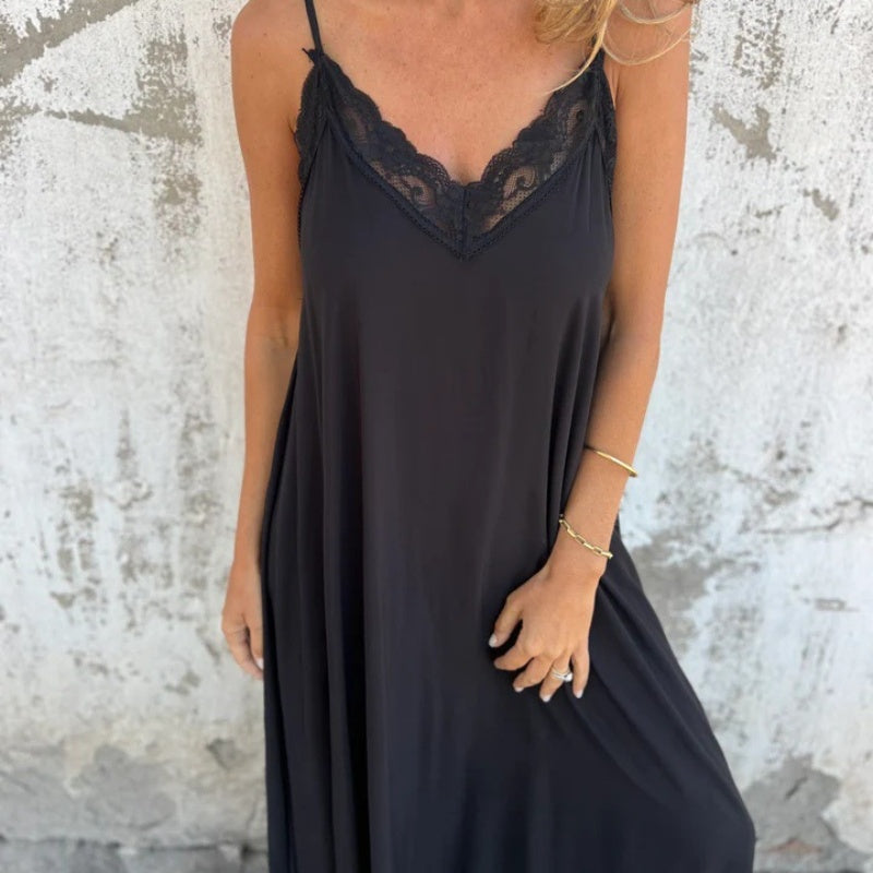 Carolina - Elegant Sleeveless Dress