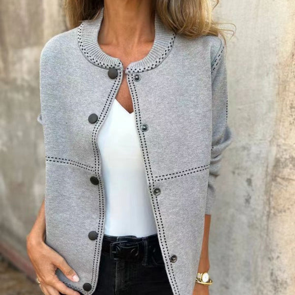 LYKA - CLASSIC BUTTON CARDIGAN