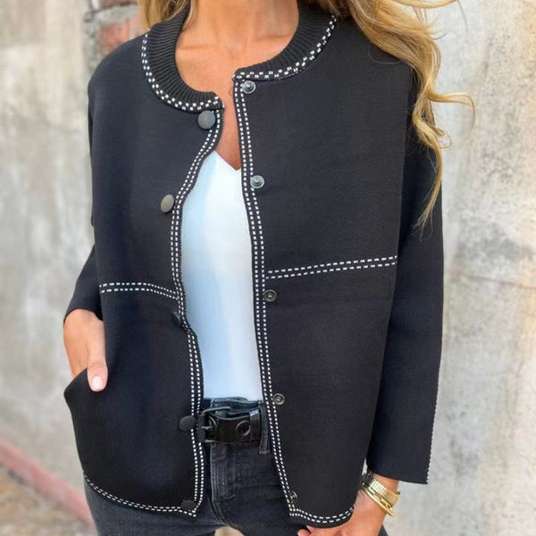 LYKA - CLASSIC BUTTON CARDIGAN