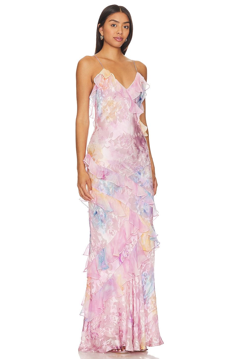 STAR - SUMMER SLEEVELESS LONG DRESS